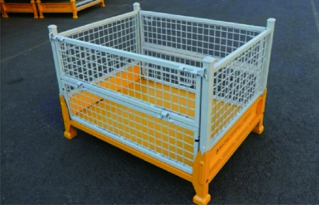 Wire Mesh Steel Bin