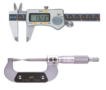 Digital Calipers & Micrometers