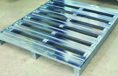 Galvanized Slatted Steel Pallet